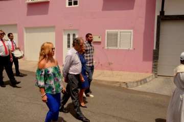 San Ignacio de Loyola se despide de sus fiestas en La Majadilla-Telde (Foto Francisco Javier Santana)
